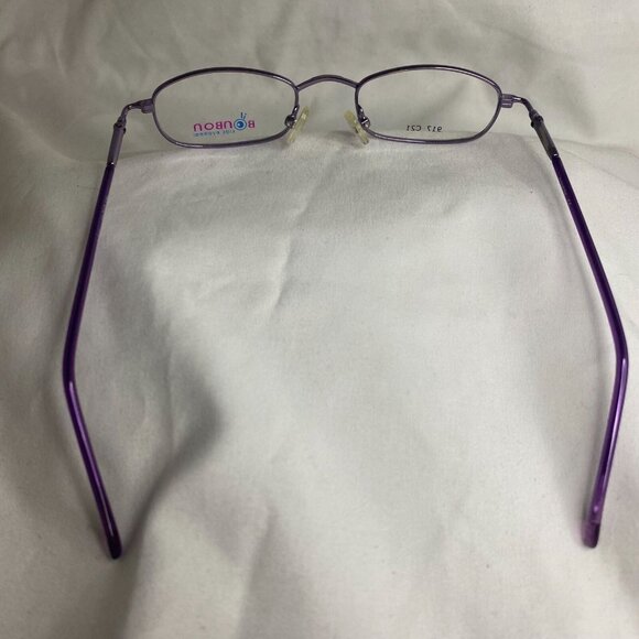 #5263 Purple Rectangle Bonbon Kids Eyewear Frames - Picture 5 of 6